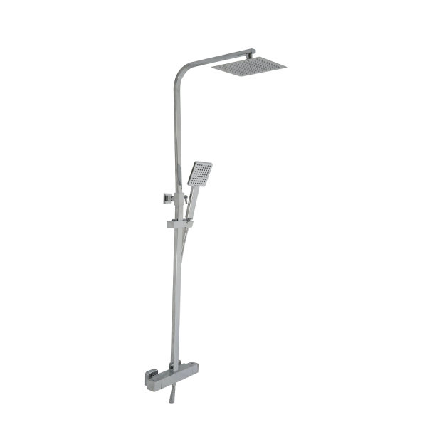 JTP - ATHENA Exposed Showerpipe Kit in Chrome - 35819CH