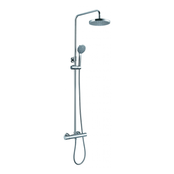 JTP - Eco Exposed Showerpipe Kit in Chrome - EC819