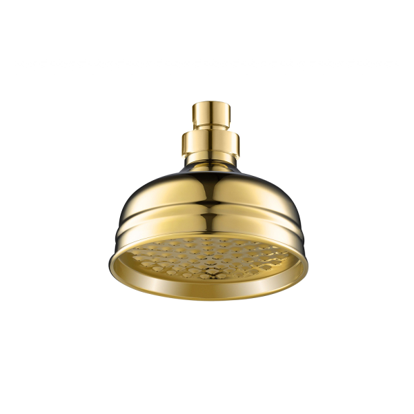 JTP - GROSVENOR Victorian 200mm Overhead Shower in Gold - G15889