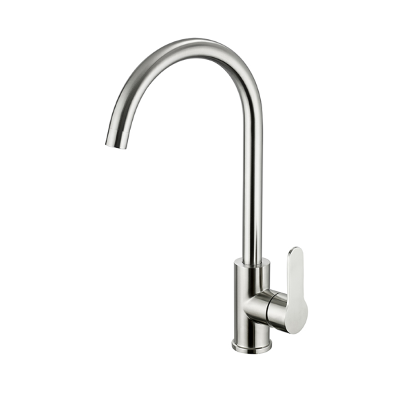 JTP - INOX Single Lever Kitchen Mixer in Stainless Steel- IX182