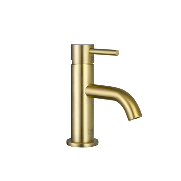 JTP - VOS Single Lever Mini Basin Mixer in Brushed Brass - 23025BBR
