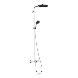Hansgrohe - Pulsify S Puro Showerpipe 260 1jet EcoSmart with Bath Thermostat Ecostat Fine in Chrome - 24232000