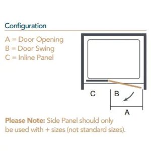 Merlyn - Ionic Essence Frameless Hinge & Inline Door In Recess 2