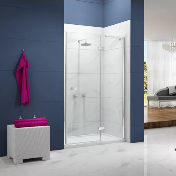 Merlyn - Ionic Essence Frameless Hinge & Inline Door In Recess