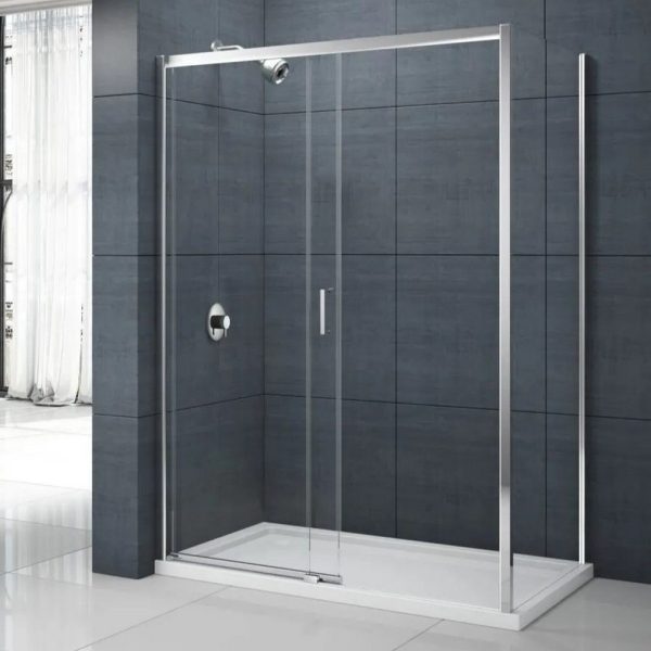 Merlyn - Mbox Low Level Access Sliding Door Shower Enclosure Left Hand