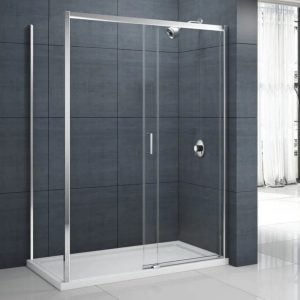 Merlyn - Mbox Low Level Access Sliding Door Shower Enclosure Right Hand