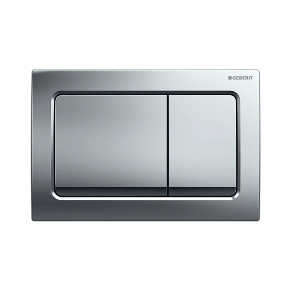 Geberit - Alpha01 Square Dual Flush Plate - 115.055.21.1