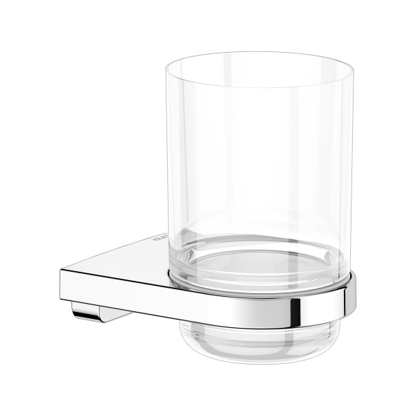 Keuco - Collection Moll Tumbler Holder with Crystal-glass Tumbler Chrome-plated
