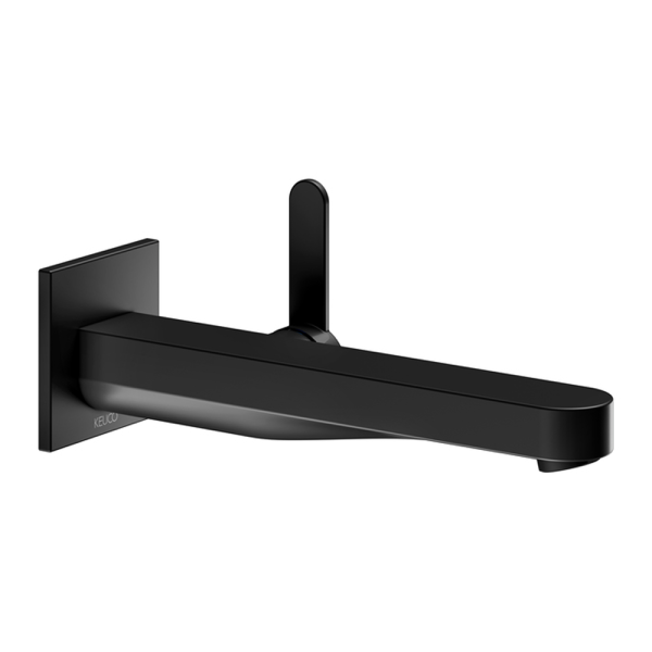 Keuco - IXMO Flat Wall Mounted Basin Mixer with Square Extension 225mm