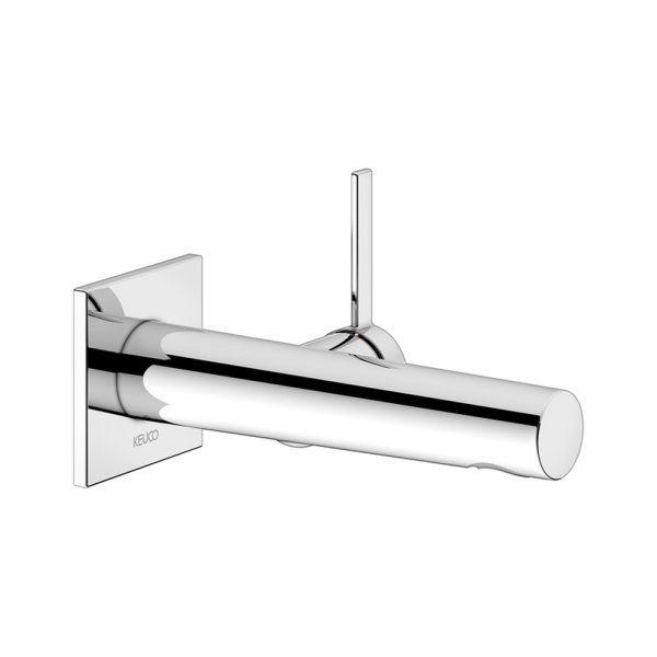 Keuco - IXMO Pure Single Lever Basin Mixer with Squared Disc 187mm