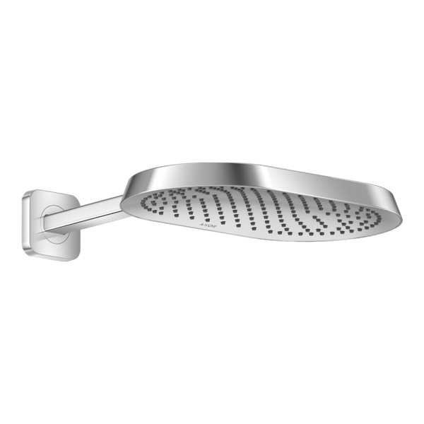 AXOR - ShowerSphere Overhead Shower 370-220 1Jet with Wall Arm in Chrome - 39748000
