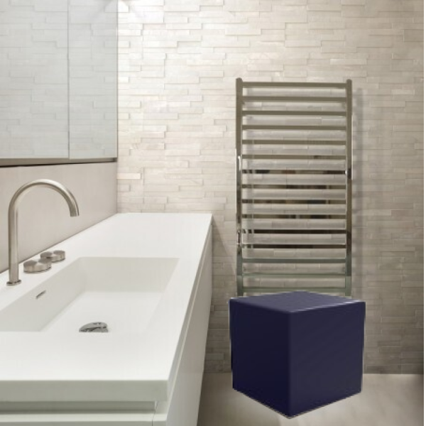 Vogue – Serene Towel Radiator in Steel Blue - MD049
