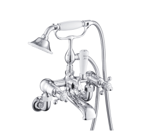 JTP - Grosvenor Bath Shower Mixer Wall Mounted with Kit
