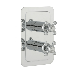 JTP - GROSVENOR 2 Outlet Concealed Thermostatic Shower Valve