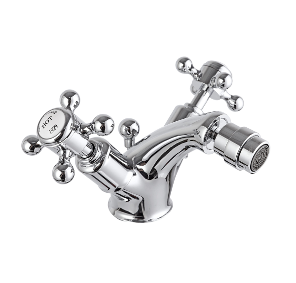 JTP- Grosvenor Cross Bidet mixer with pop up waste -76013