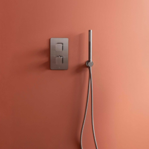 JTP- HIX Thermostatic Concealed 1 Outlet Shower Valve -37651BBL-lifestyle
