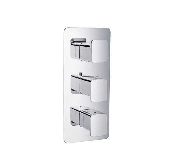 JTP - HIX Thermostatic Concealed 2 Outlet Shower Valve - 32690