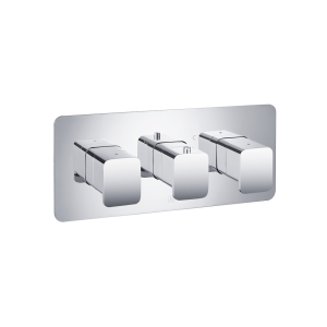 JTP -HIX Thermostatic Concealed 2 Outlet Shower Valve - 32693