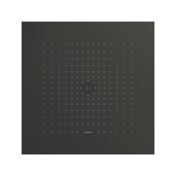 Hansgrohe - Raindance E 400 Ceiling Flushed Overhead Shower in Brushed Black Chrome