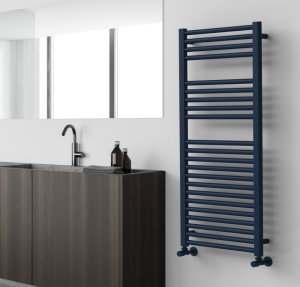 Vogue - Focus Towel Radiator in Steel Blue