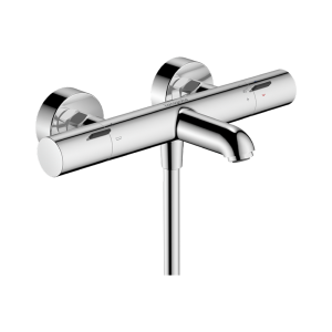 Hansgrohe - Ecostat Fine Exposed Thermostatic Bath Shower Mixer