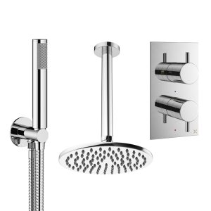 Crosswater - Design Shower Set 3 with 200mm Ceiling Mounted Overhead & Handset