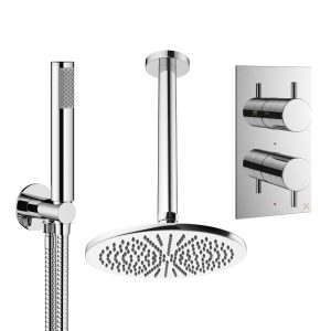 Crosswater - Design Shower Set 3 with 300mm Ceiling Mounted Overhead & Handset