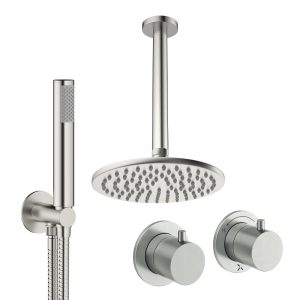 Crosswater - Module Shower Set 1 with 200mm Ceiling Mounted Overhead & Handset