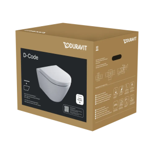 Duravit - D-Code Wall Mounted Toilet Set Rimless Toilet