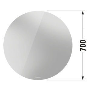 Duravit - Light & Mirror 700 x 700mm - LM7871000000000 - spec