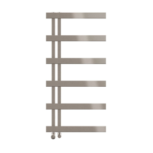 Zehnder - Alban Towel Radiator in Brushed Black Chrome