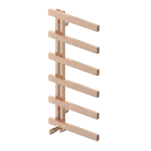 Zehnder - Alban Towel Radiator in Brushed Bronze - ALZ-100-50-N213(1)