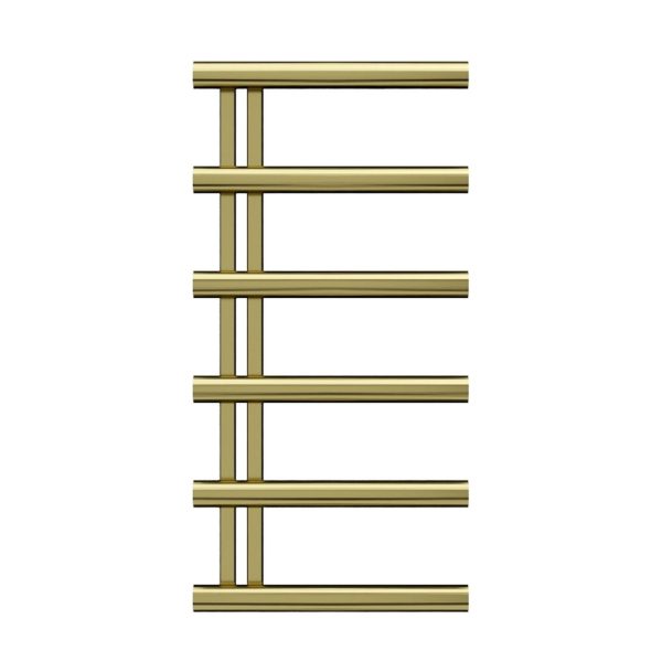 Zehnder - Chime Towel Radiator in Brushed Brass - CHZ-100-50-N209