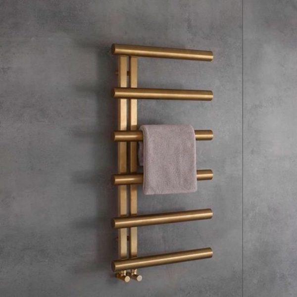 Zehnder - Chime Towel Radiator in Brushed Bronze - CHZ-100-50-N213